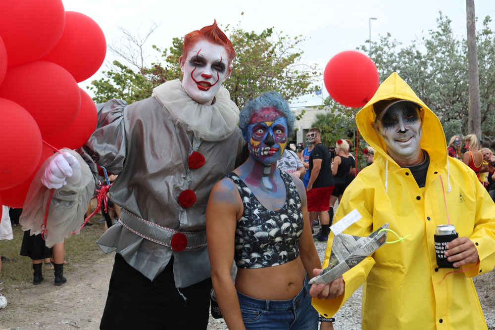 Zombie Bike Ride 2017 photo - Duval Street, Key West